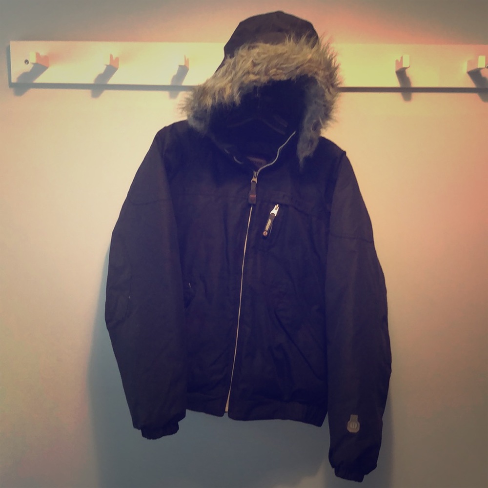 NFA Anthem bomber style winter coat jacket down